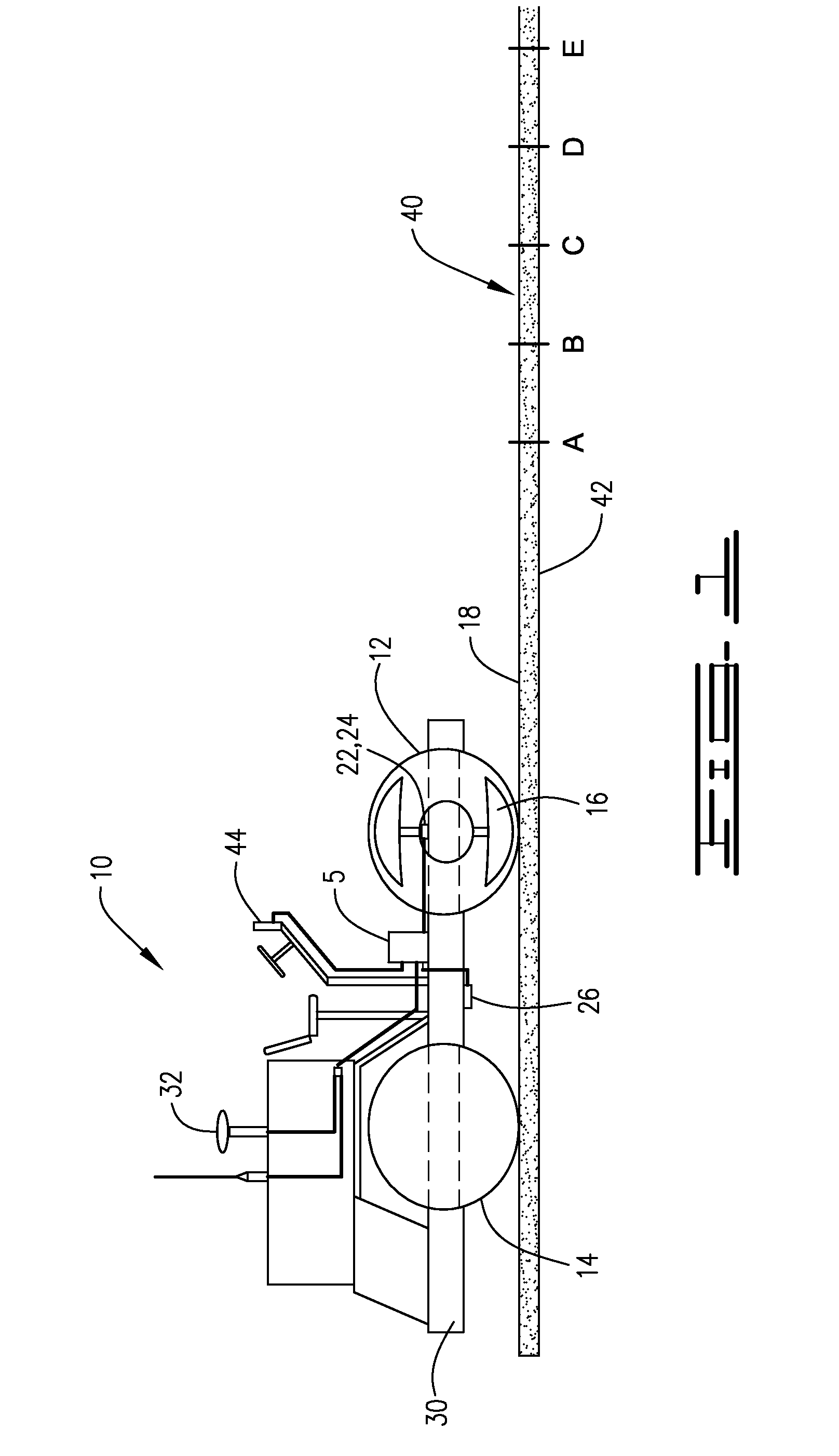 Method and apparatus for determining stiffness of a roadway