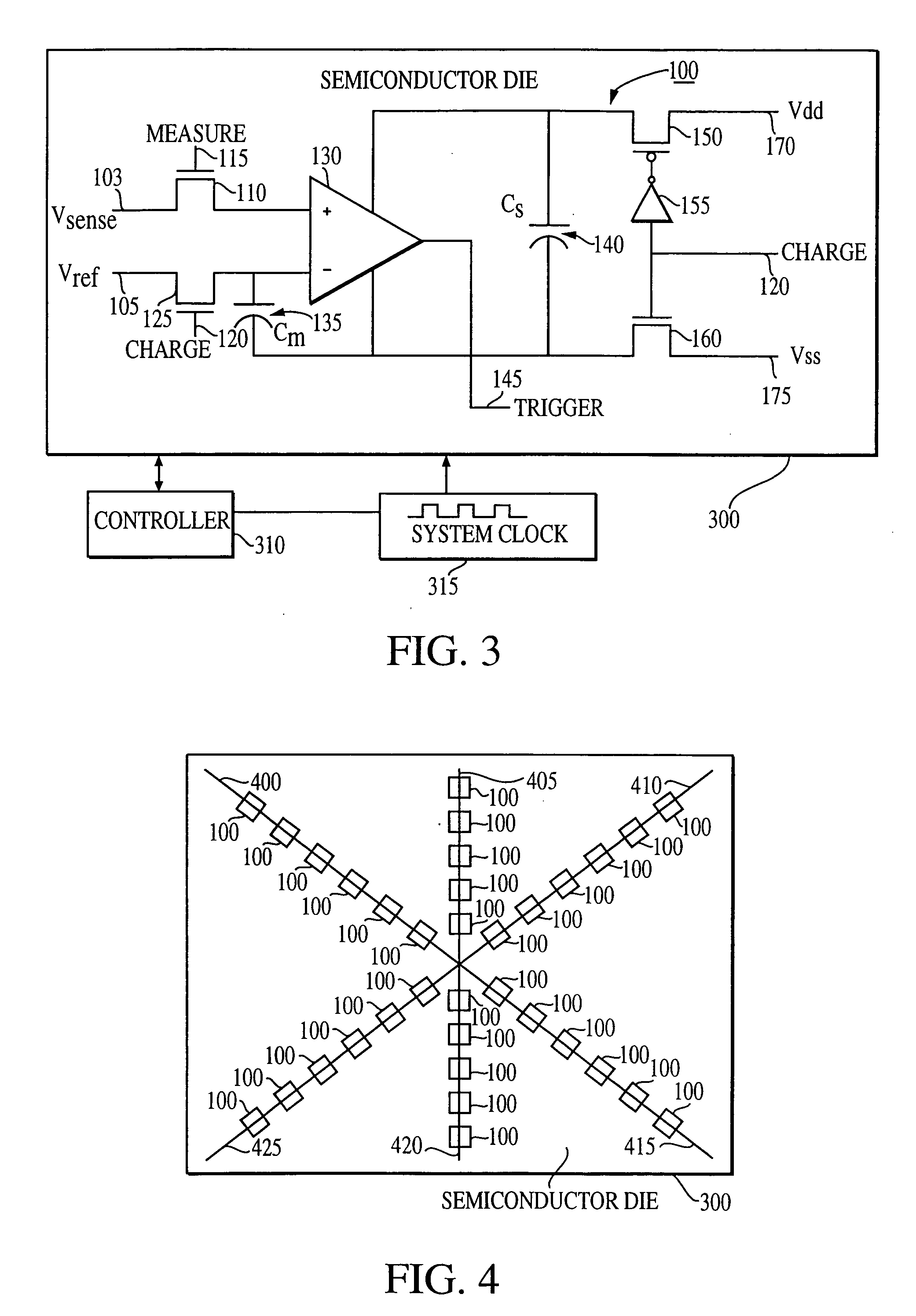 Circuit for measuring on-chip power supply integrity