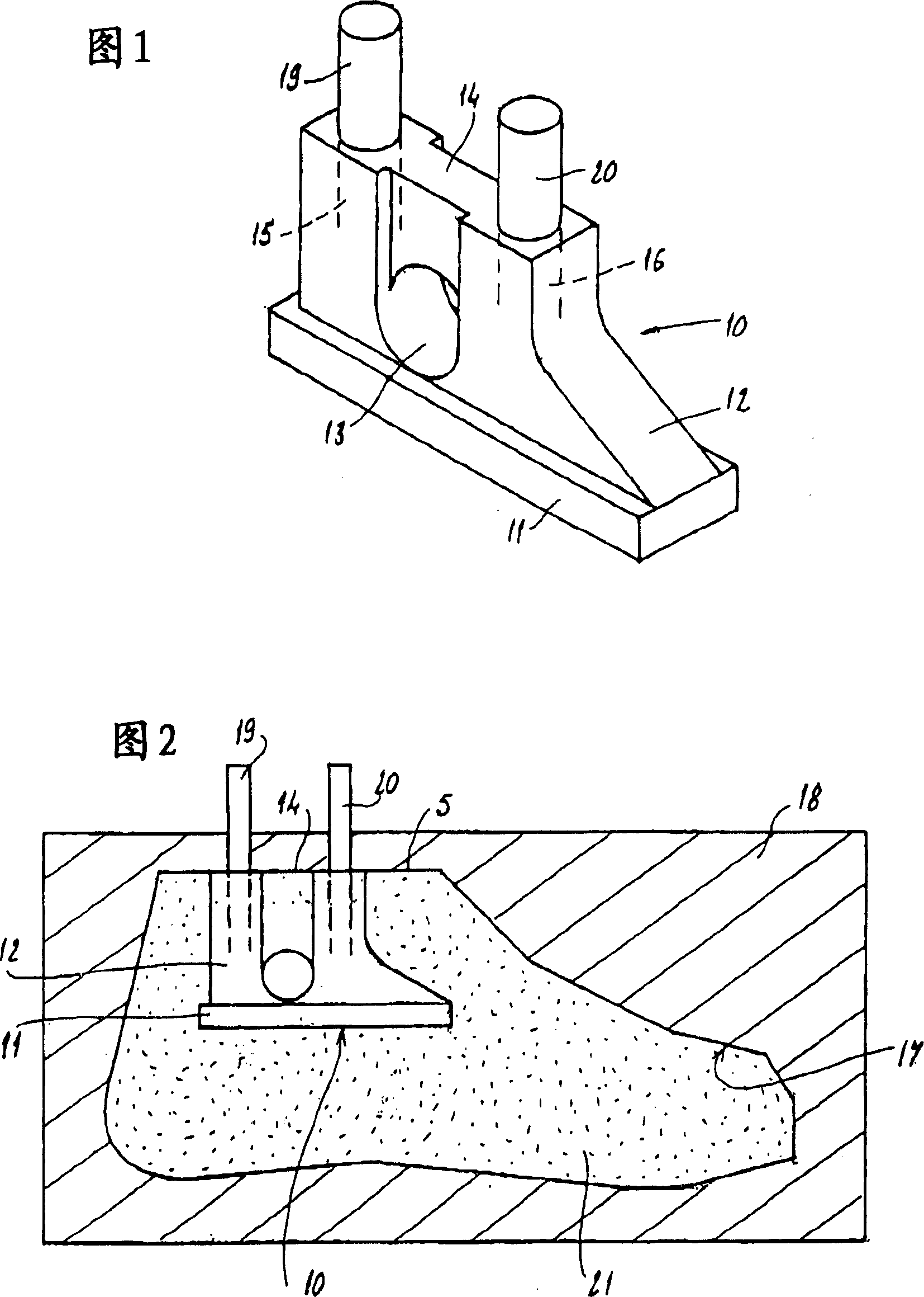 Last with grip device for shoemaking