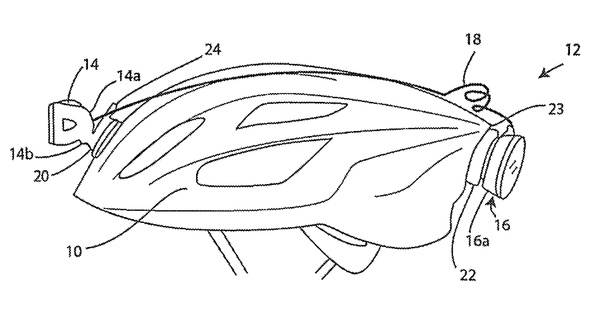 Helmet or head mounted bicycle lights