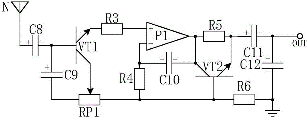 An intelligent parking lot based on a shunt drive type self-control power supply circuit