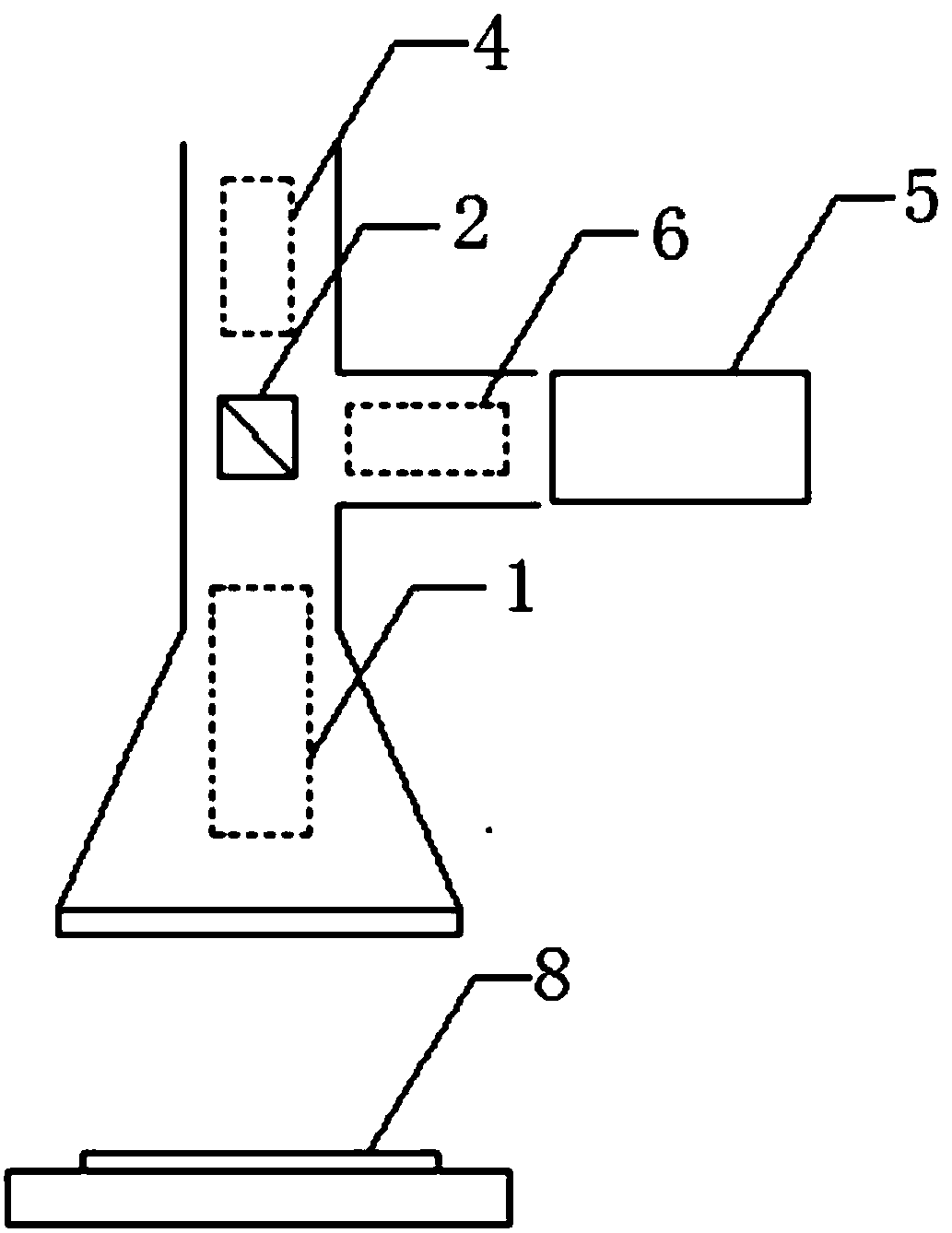 Double-optical-path double-telecentric optical system