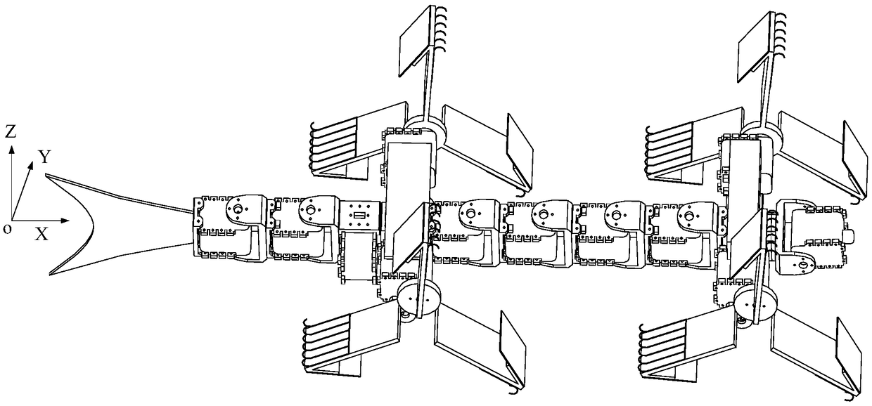 Dry adhesion and claw four-wheel-foot-paddle-driven multiphibious robot and motion method thereof