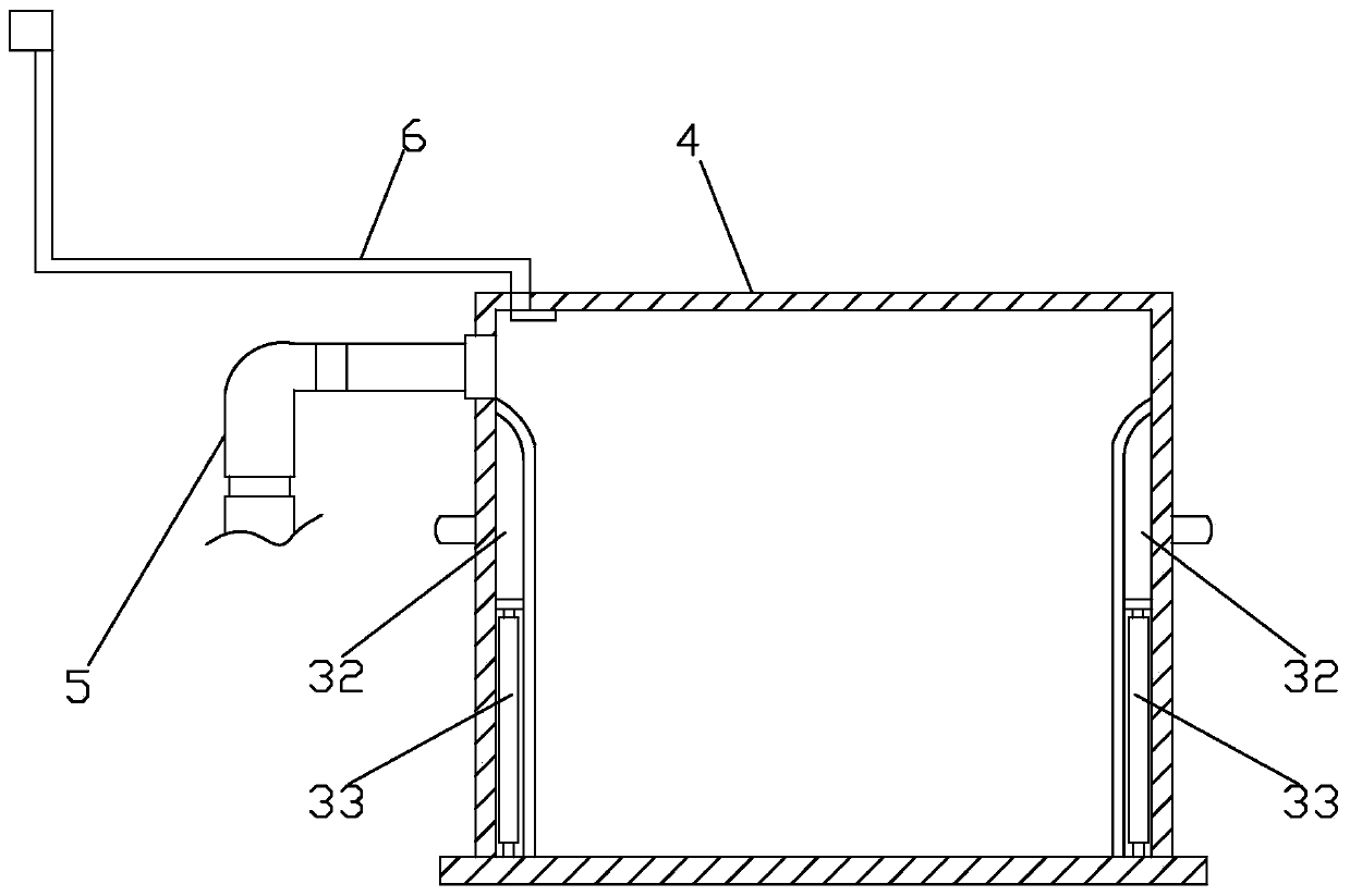 Flood storage and rainwater reuse system in sponge city