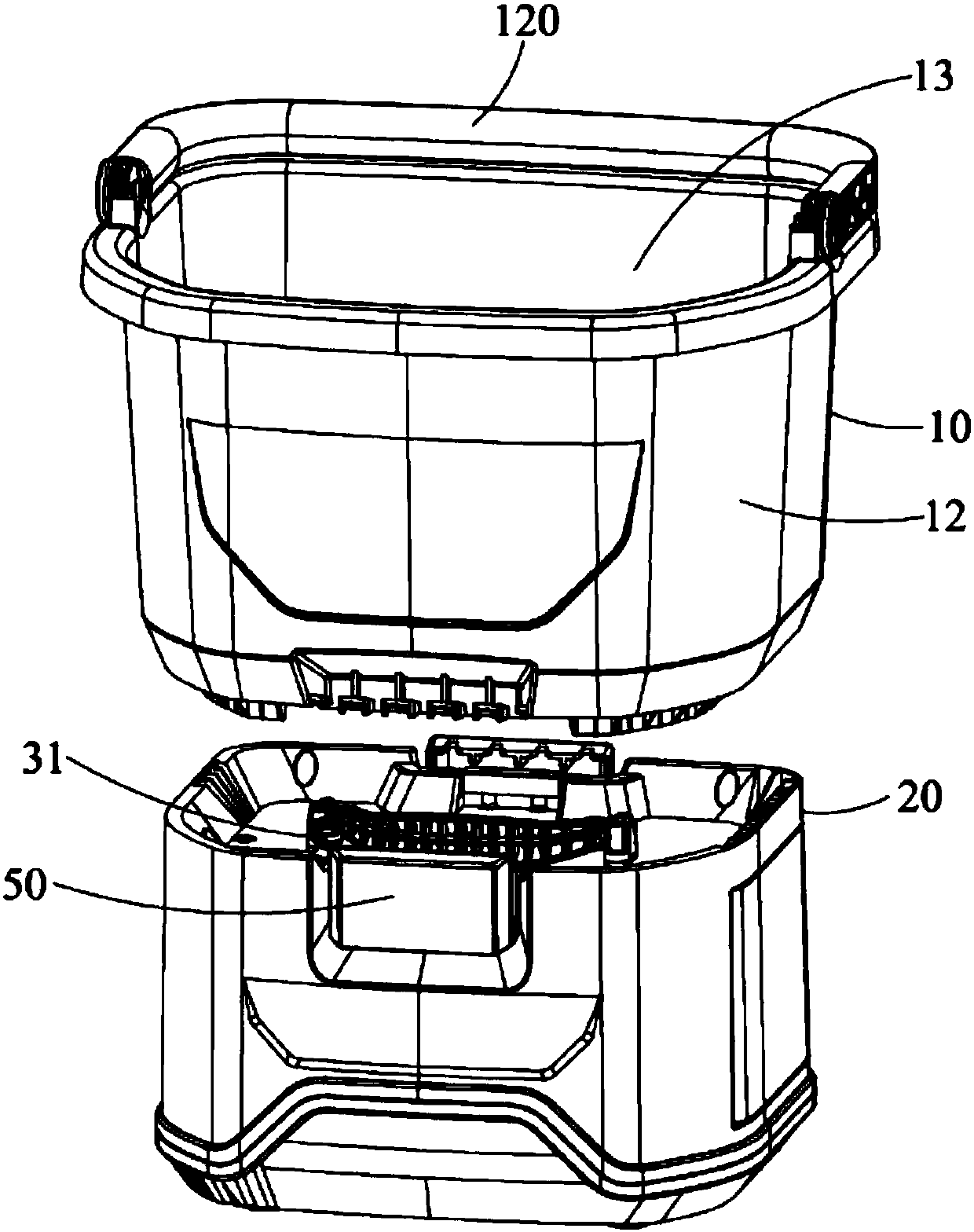 High-pressure cleaning machine