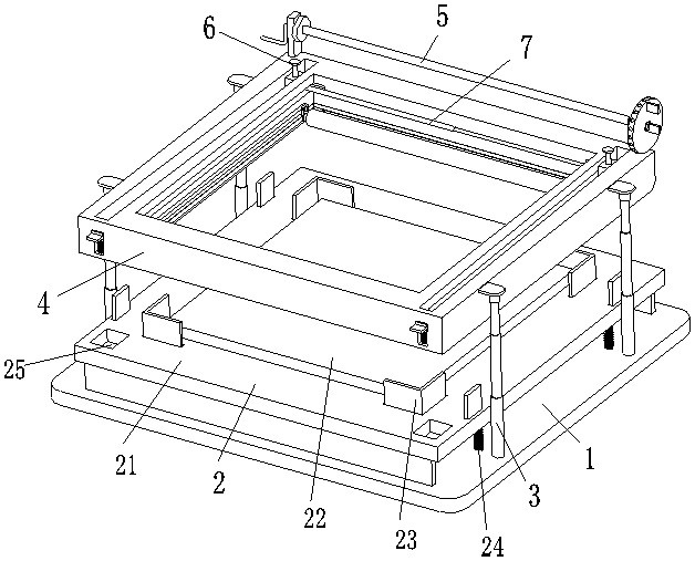 Surface film coating treatment device and film coating method after ceramic tiles are formed