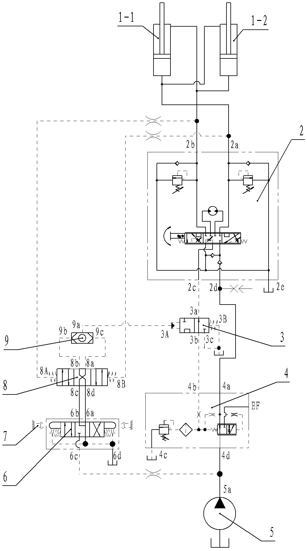 Construction Machinery Hydraulic Steering System