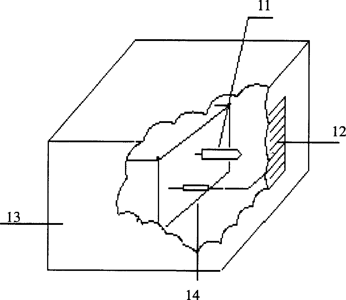 High efficiency and easy diffusive negative ion generator