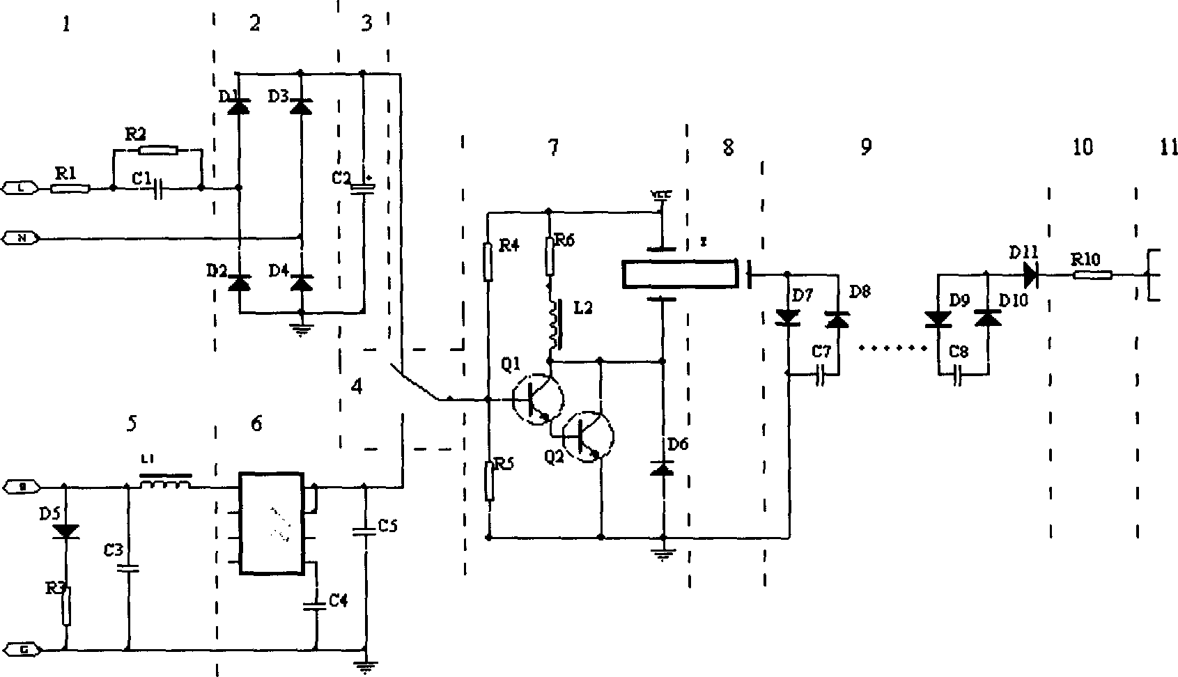 High efficiency and easy diffusive negative ion generator