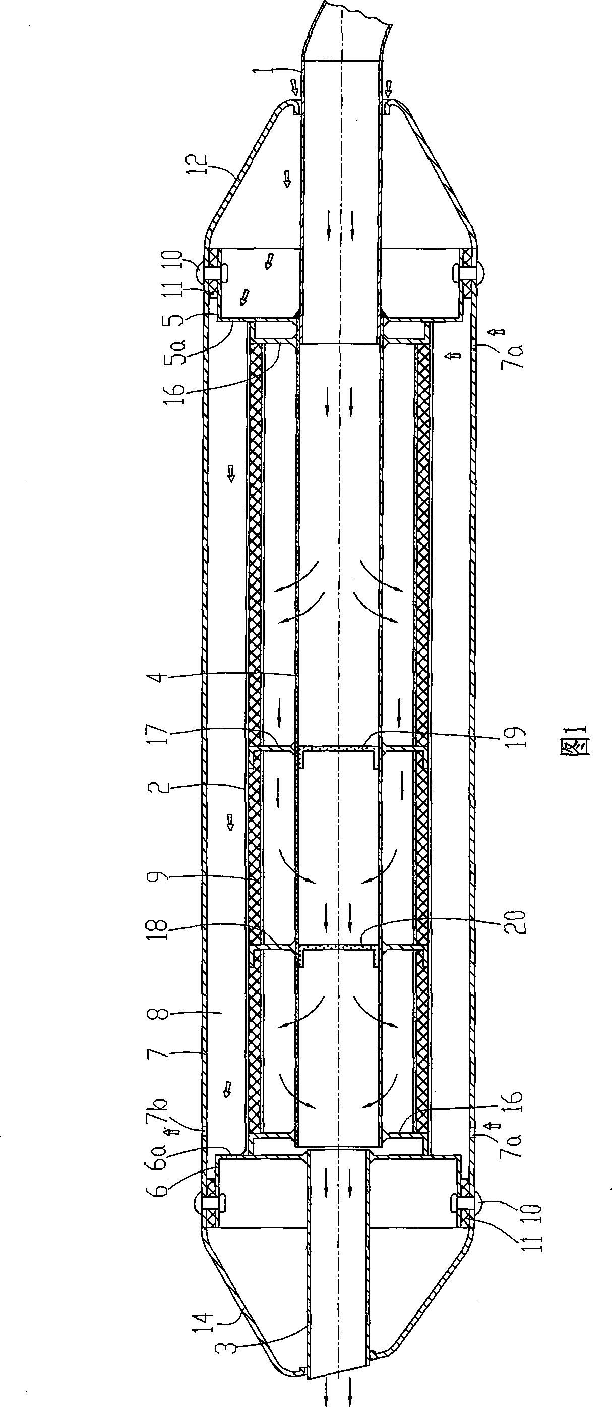 Sound deadening system for motorcycle