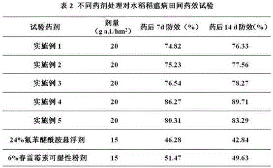 Pesticide composition containing fluorophenyl ether amide and kasugamycin