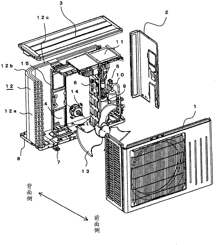 Outdoor machine of air conditioner