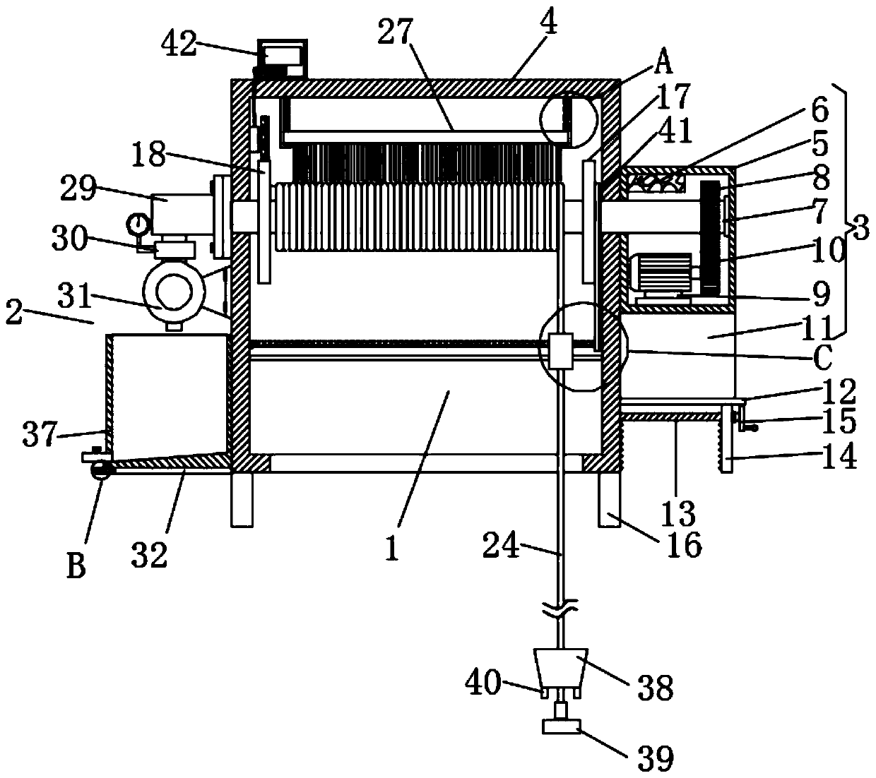 Intelligent acquisition device for underground water detection and acquisition method thereof