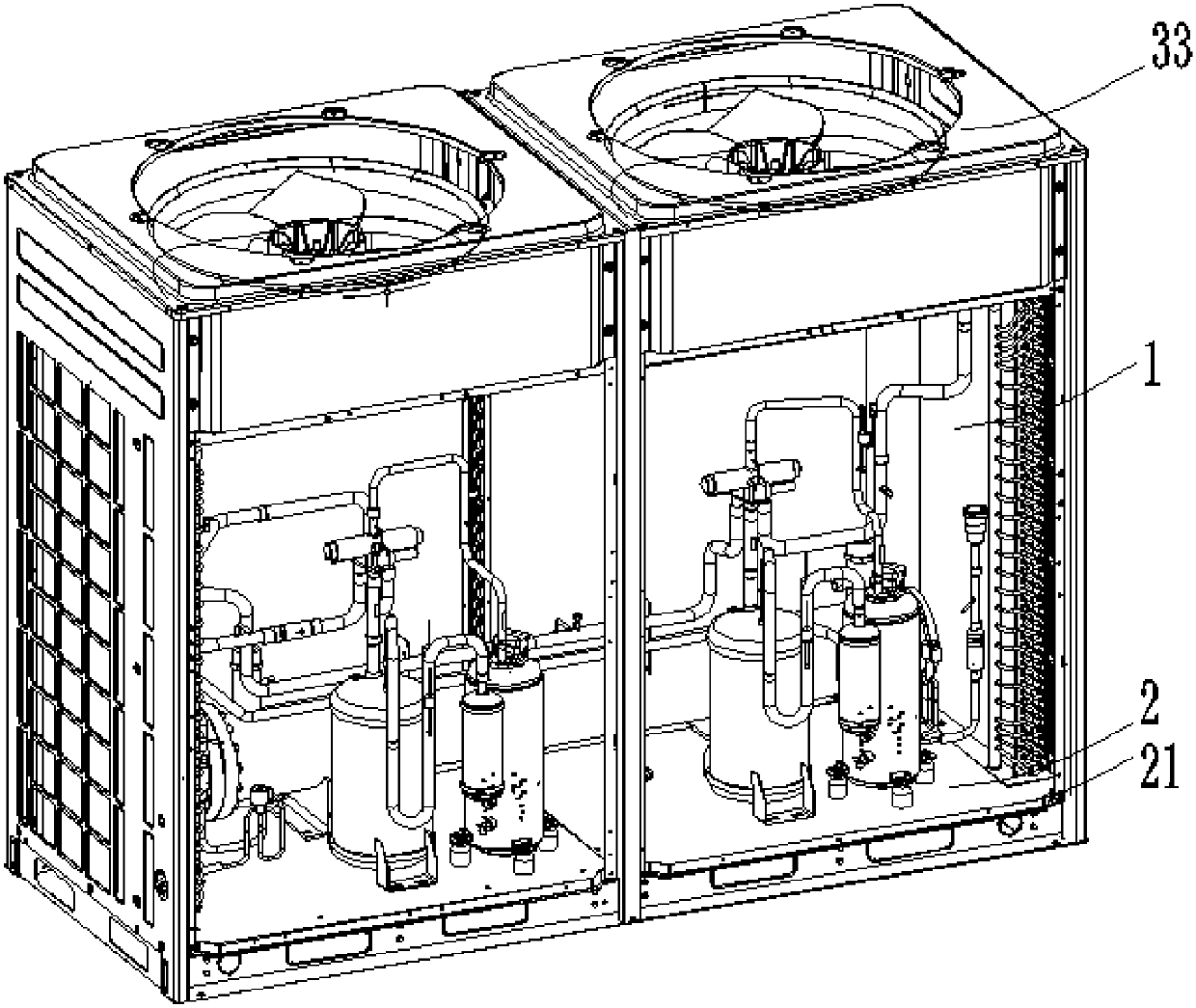 Air conditioning equipment and base thereof