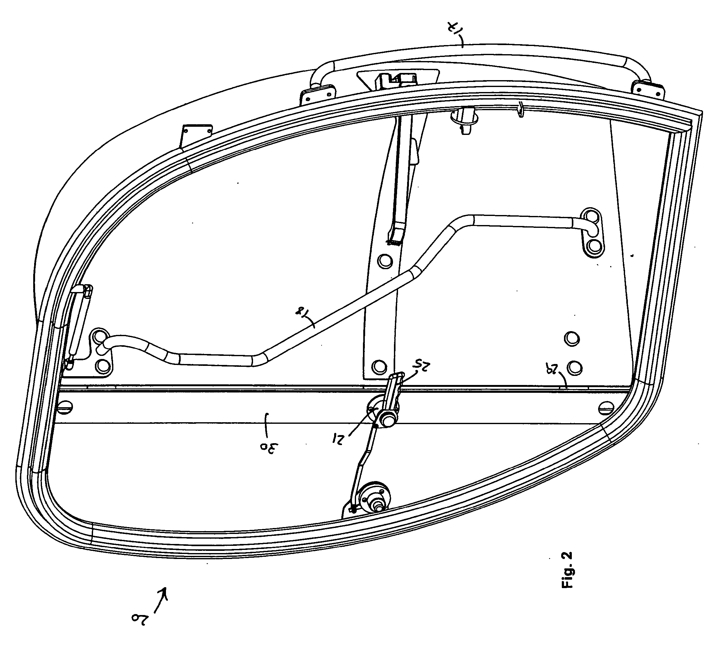 Dual Door Release Handle