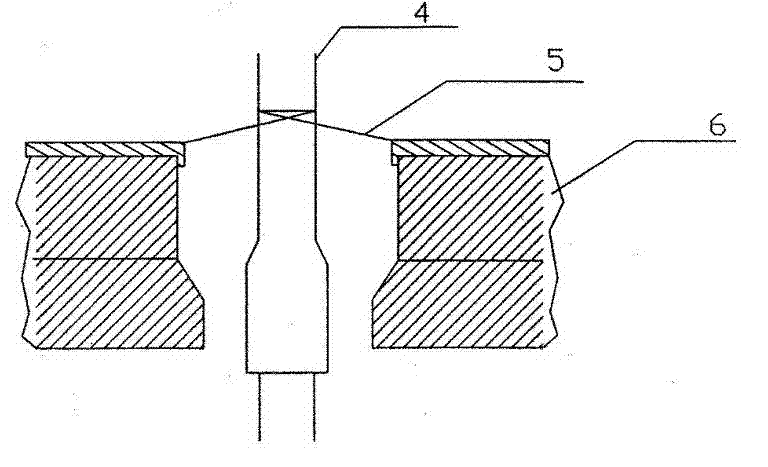 Wellhead drill rod sludge scraper