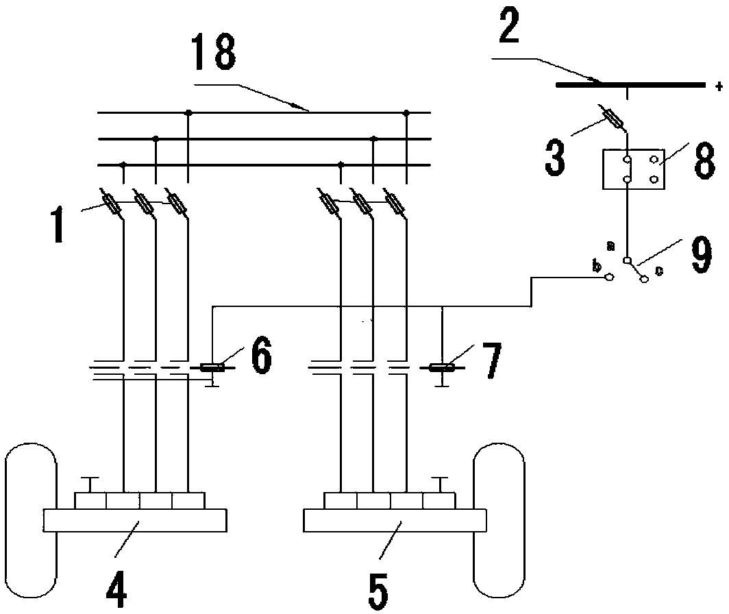 Airborne brake air cooling system with automatic control function and control method thereof