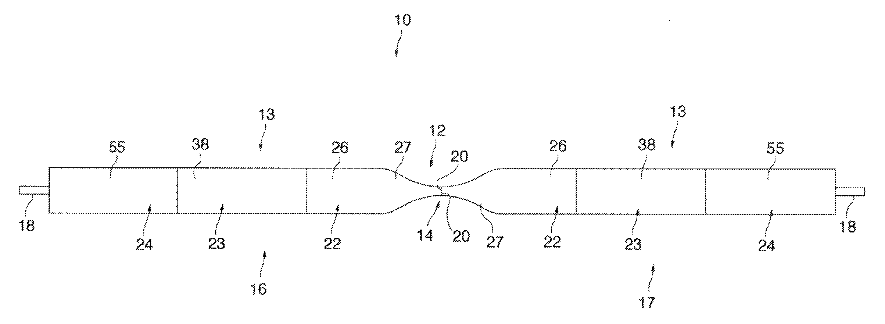 Mold for producing simulated blood vessel, method of producing simulated blood vessel and simulated blood vessel