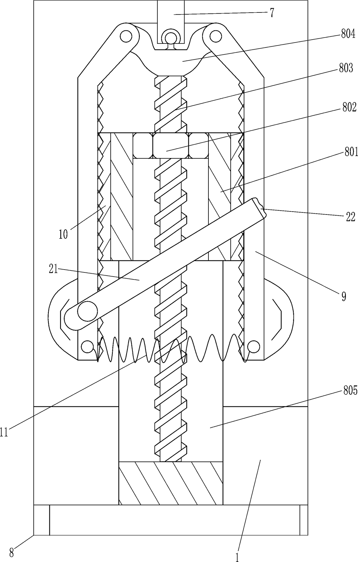 Garden tree planting support frame