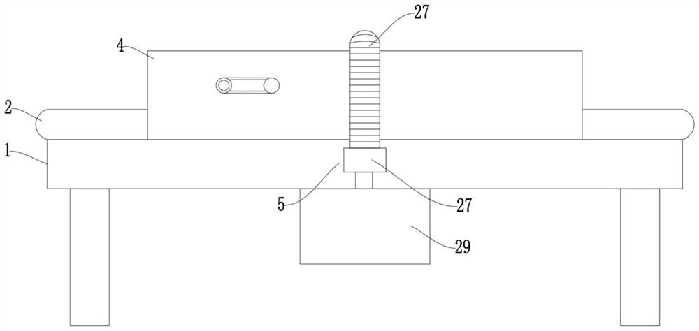 Furniture wood board deburring device