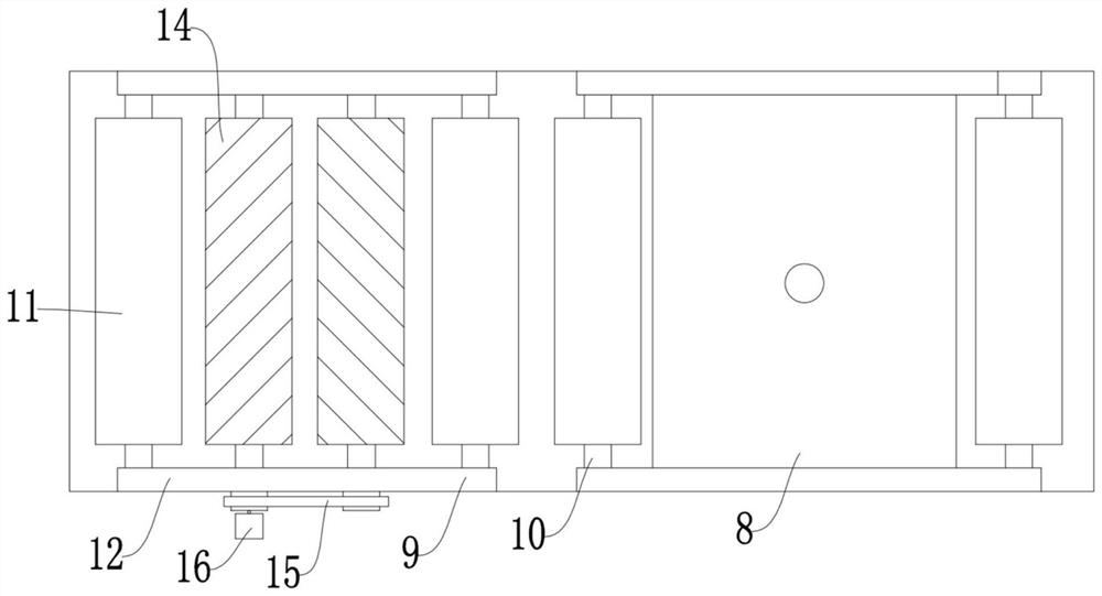 Furniture wood board deburring device