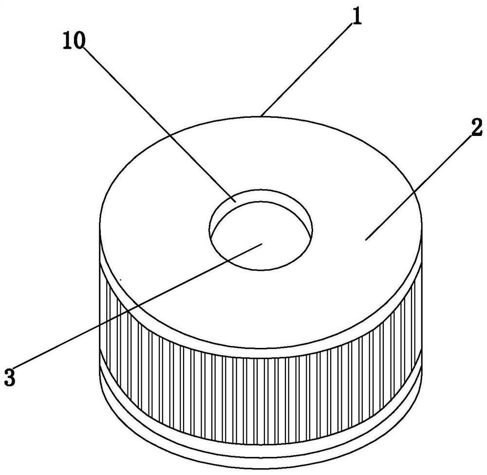 Novel barreled water smart cover and production process thereof