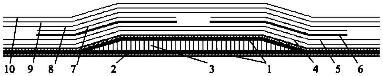 A room temperature curing high temperature resistant auxiliary tooling material system and its manufacturing method