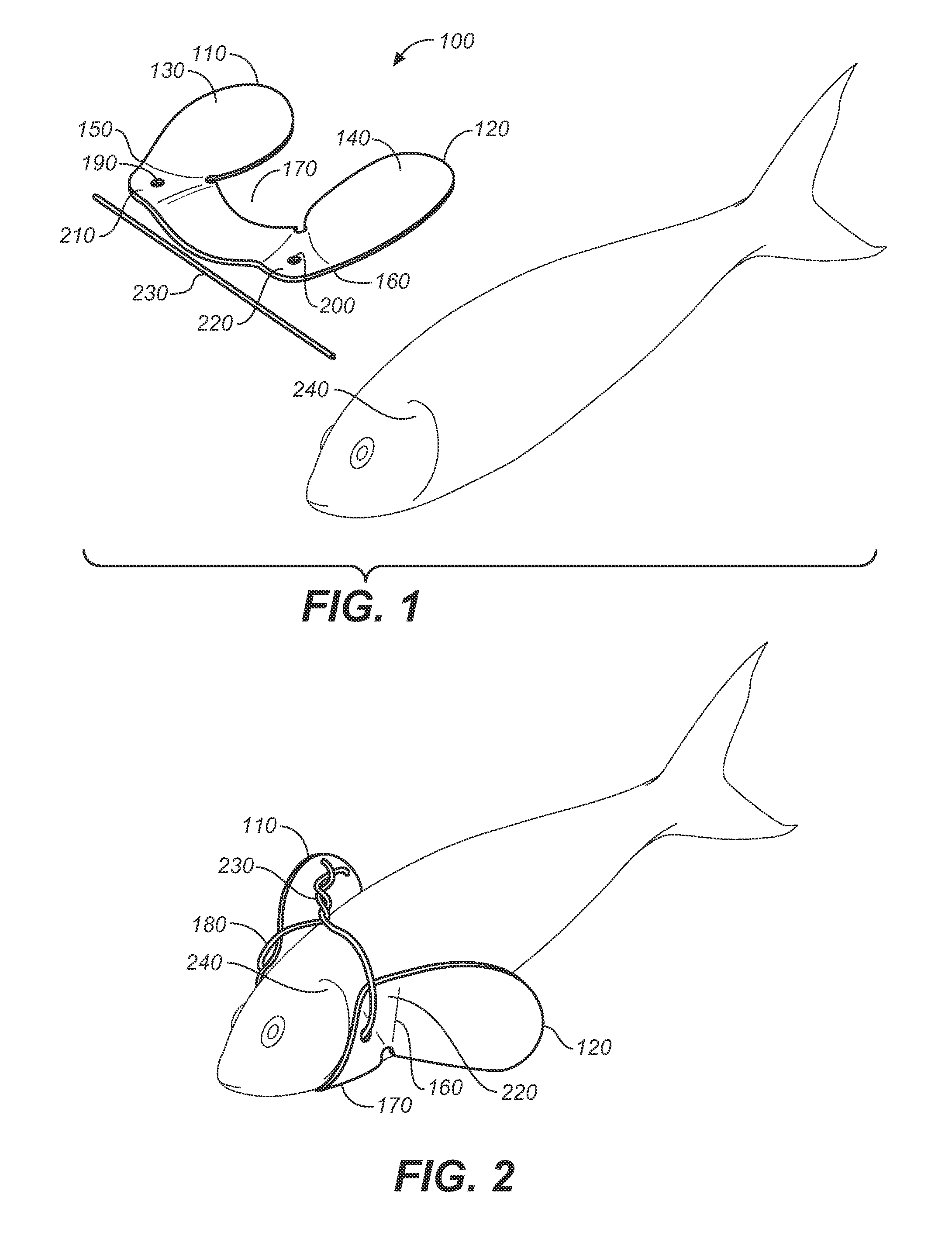 Live and dead bait spinner apparatus