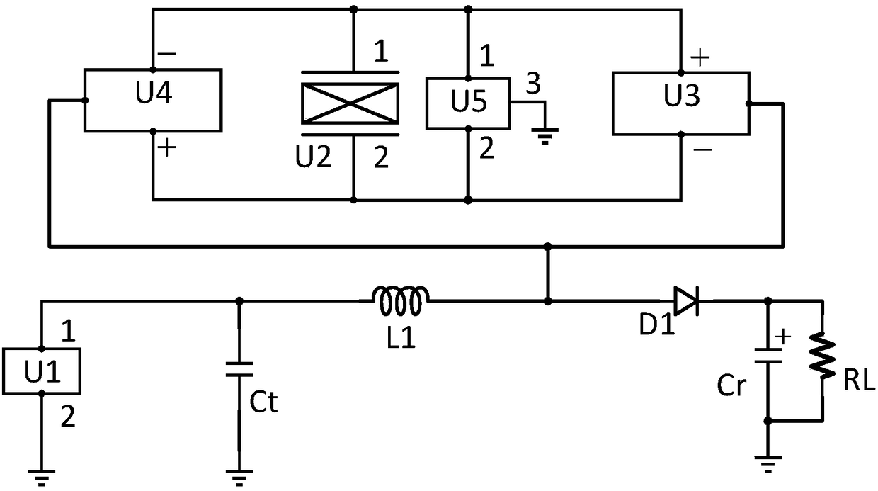 Compound energy collecting circuit