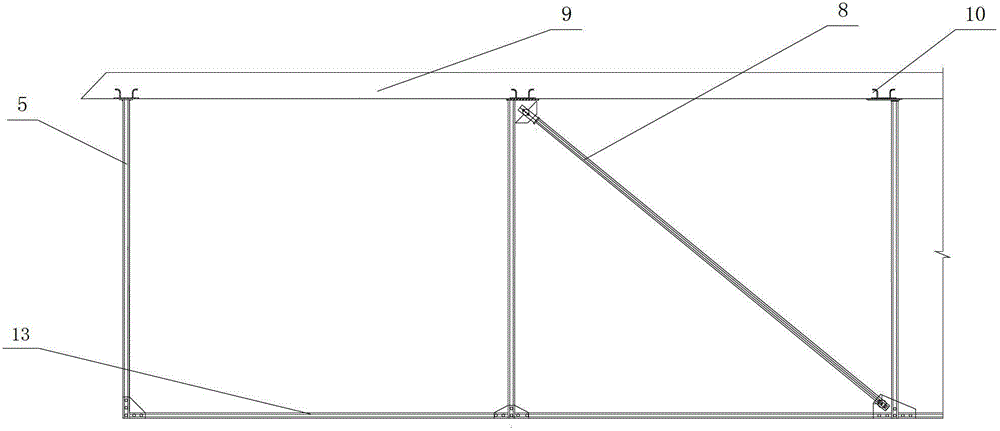 A kind of anti-seismic cable bridge support hanger