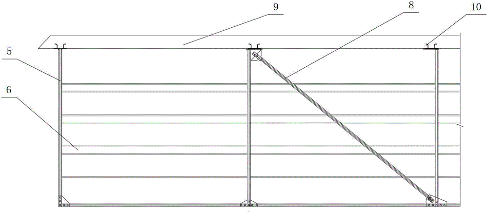 A kind of anti-seismic cable bridge support hanger