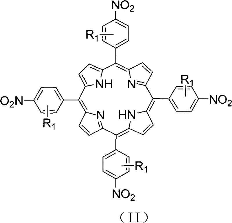 Preparation method and application of camphor manganese porphyrin