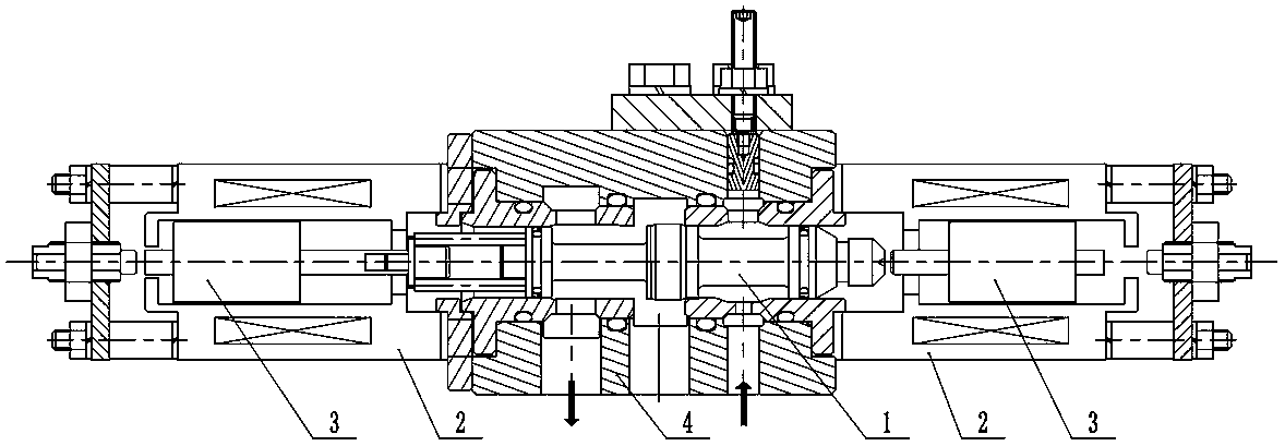 Reversing valve unit action characteristic detection method and device