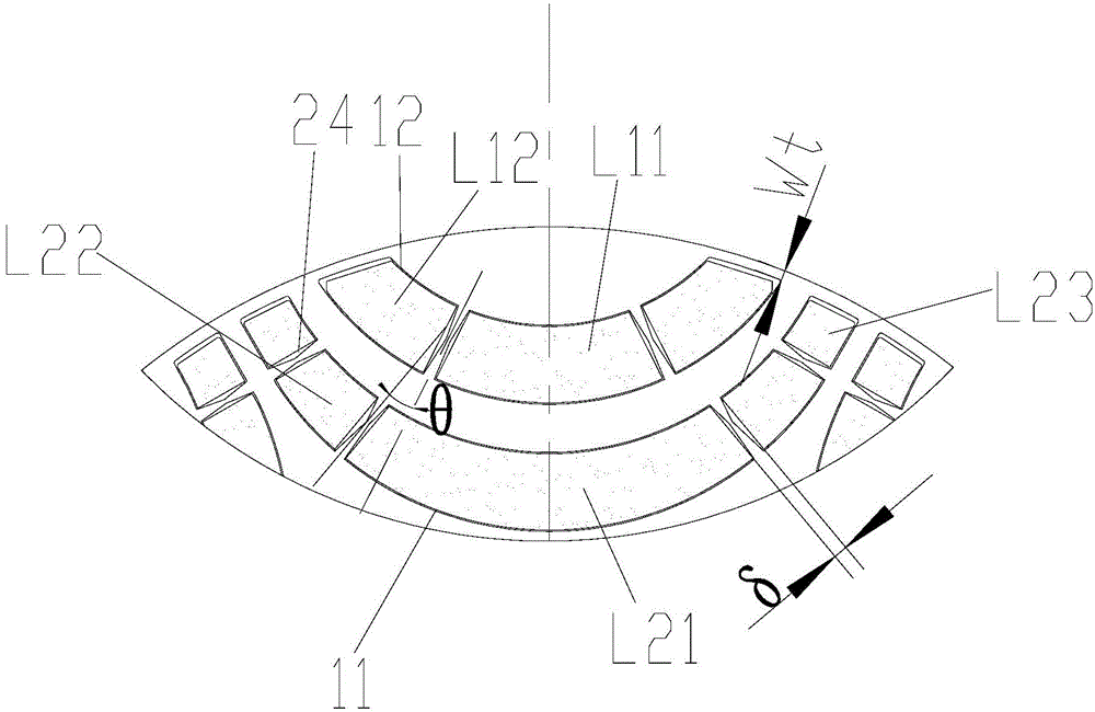 Motor rotor and electric motor having it