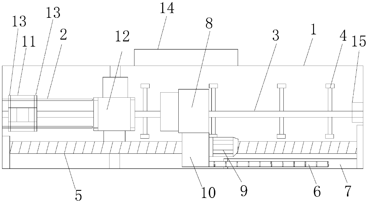 An automatic feeding punching machine