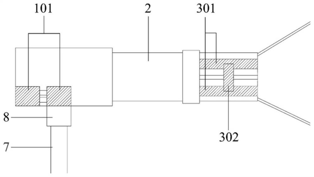 Pavement reflection coefficient detection device and method in hazy weather