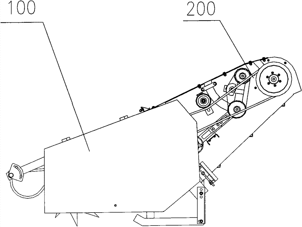 Straw harvesting method and straw harvesting machine