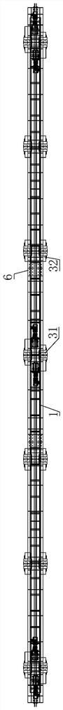 Movable trolley capable of achieving annular production of beams and slabs