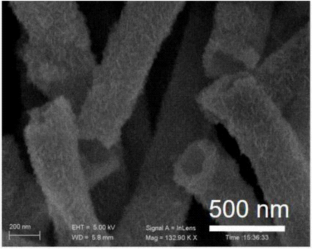 Metal hydroxide hollow nanotube, preparation method thereof and application thereof