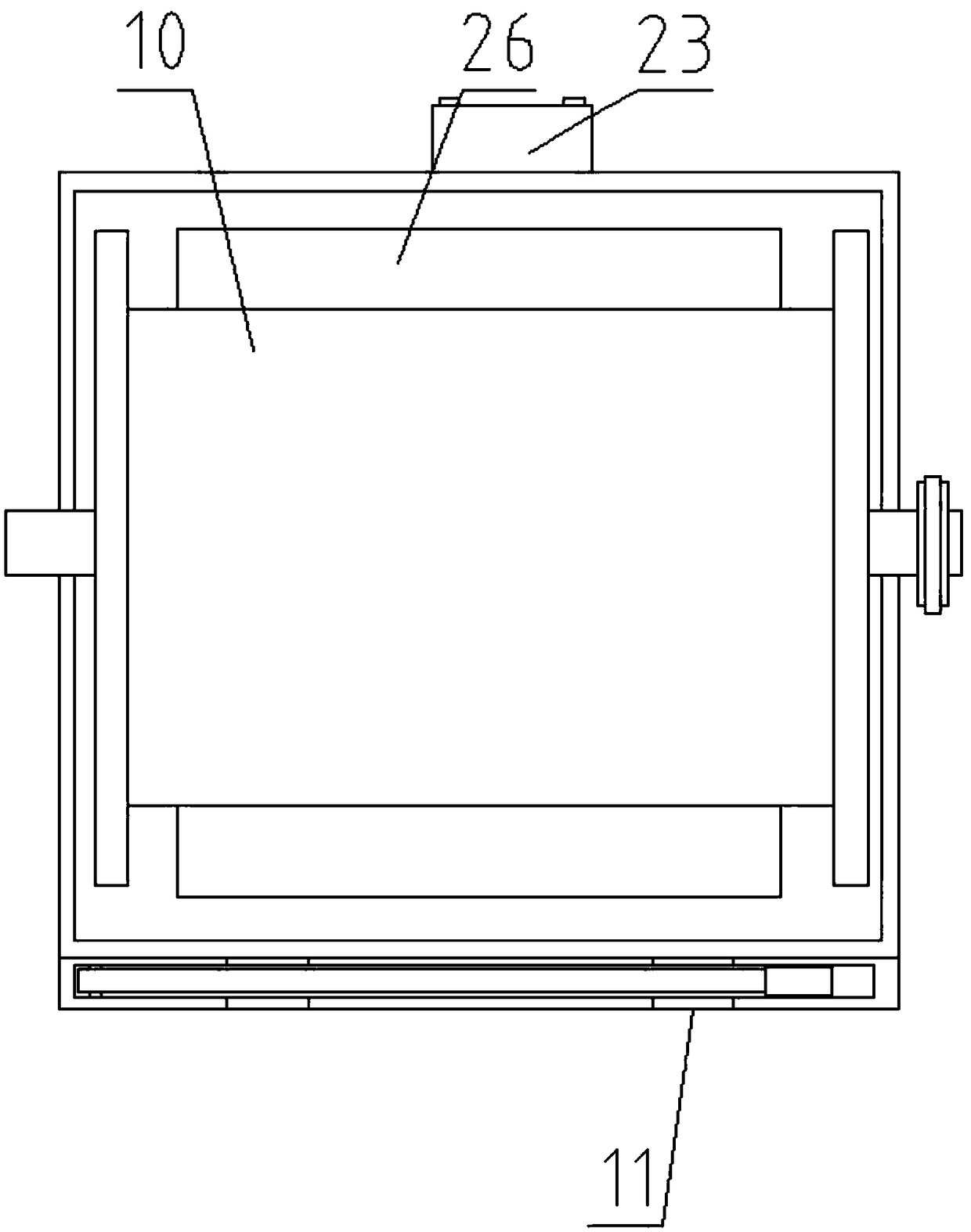 Optical cable pay-off device for optical fiber telecommunication construction