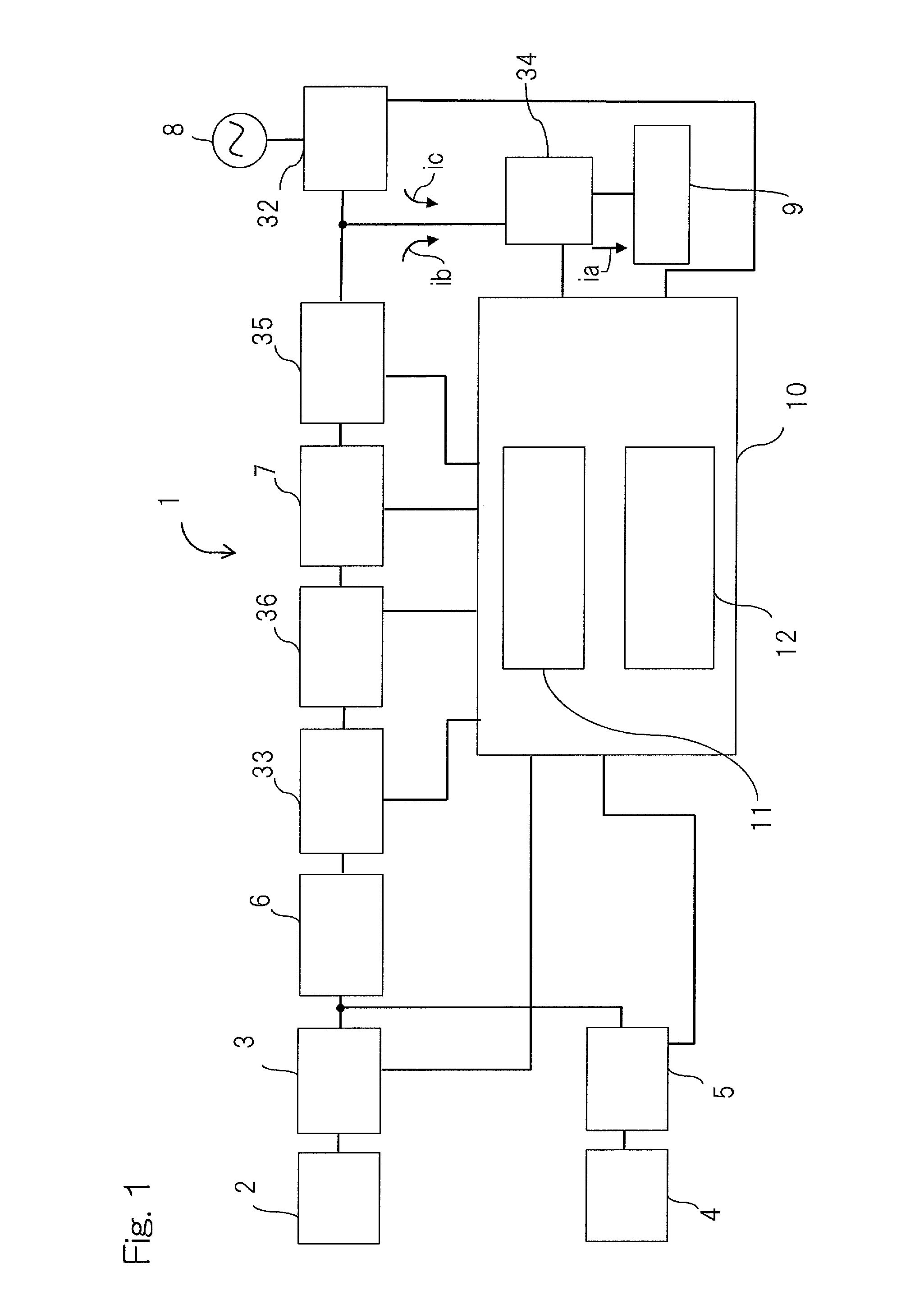 Distributed power source system with storage battery