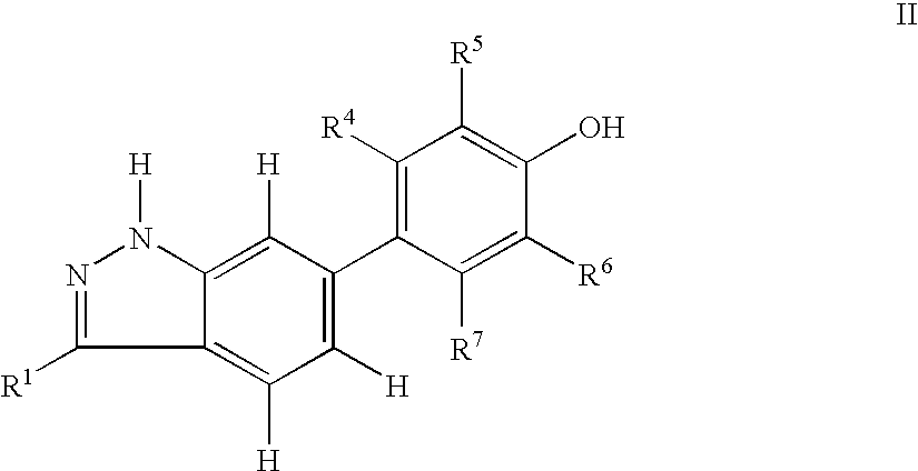 Indazole compounds and pharmaceutical compositions for Inhibiting protein kinases, and methods for their use