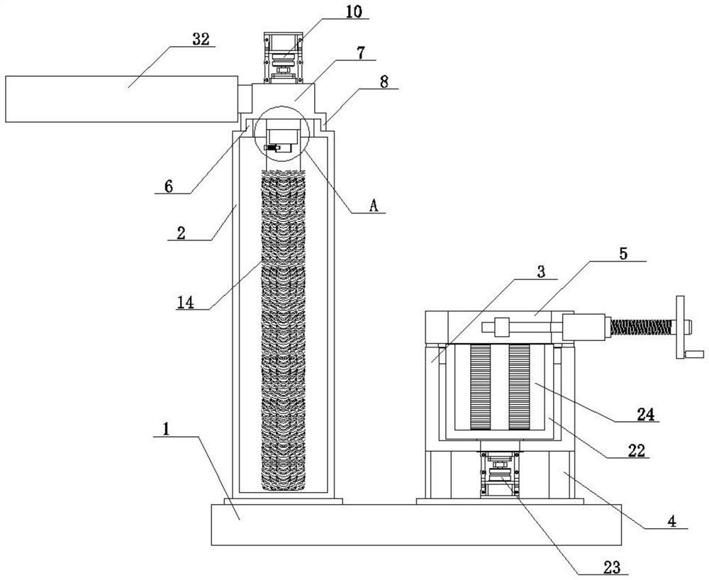 Dental implant cleaning device