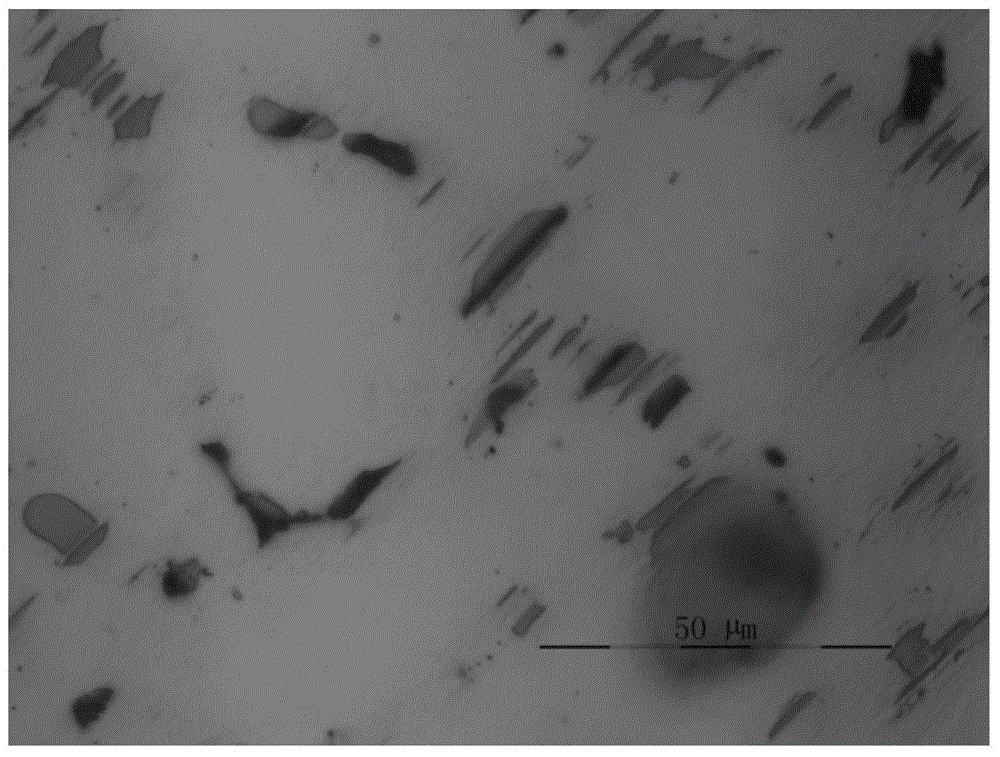 Layered/acicular two-phase composite enhanced rare earth magnesium alloy and preparation technology thereof