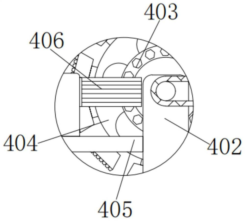 A cement crushing device