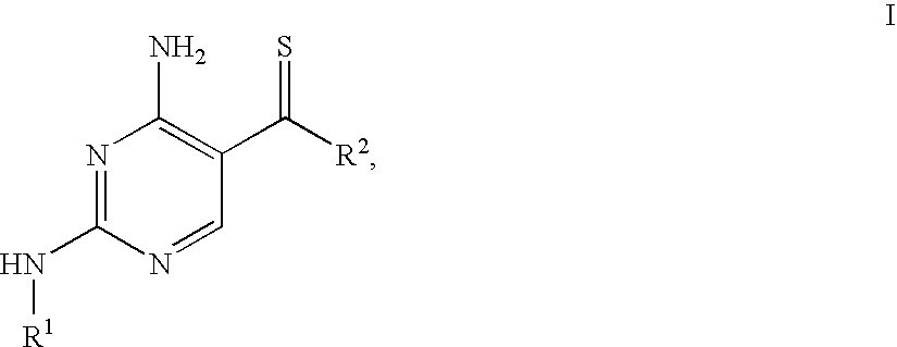 4-Aminopyrimidine-5-thione derivatives