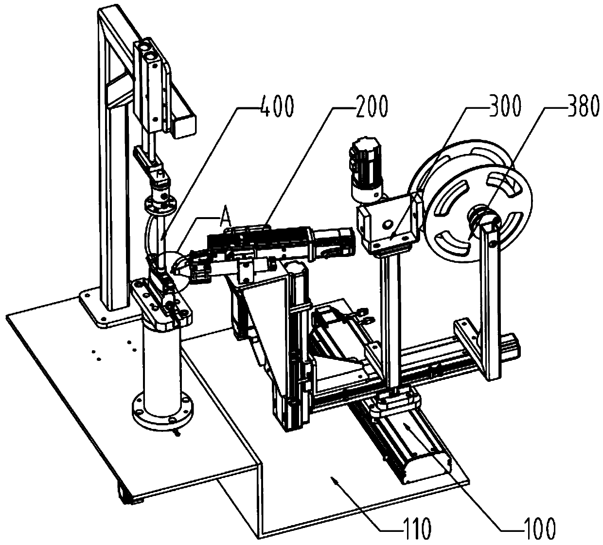 High-precision five-axle argon arc welding machine