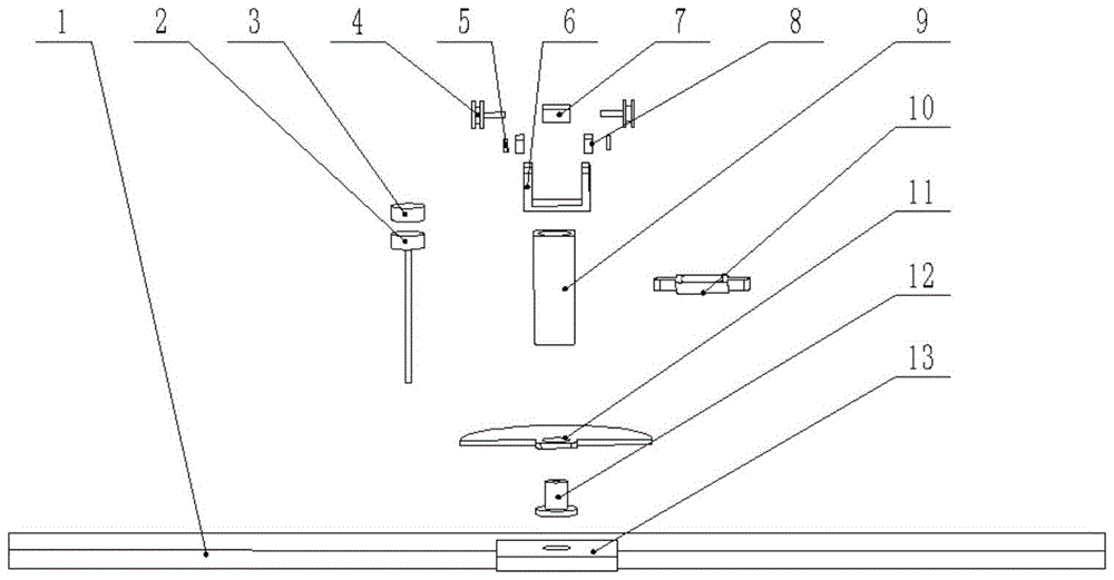 Auxiliary drawing device for the disabled