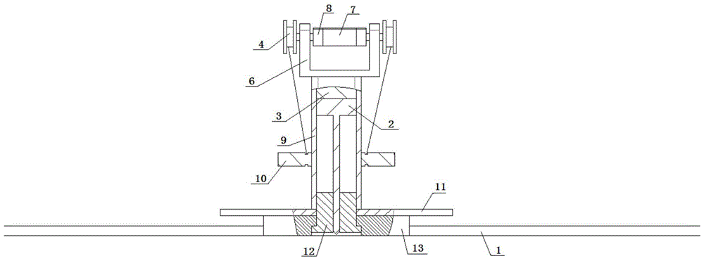 Auxiliary drawing device for the disabled