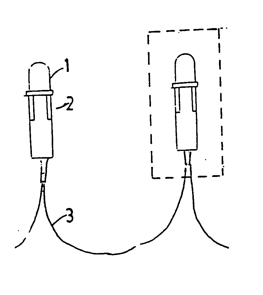 Intermediary base for fairy light lampshade having rhombus faces